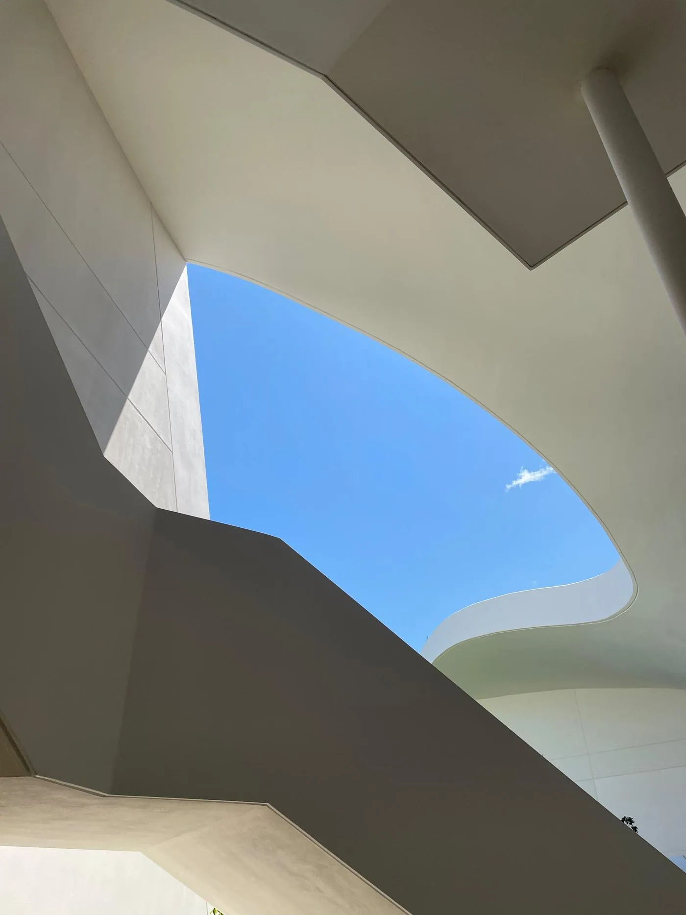 Opening to the sky