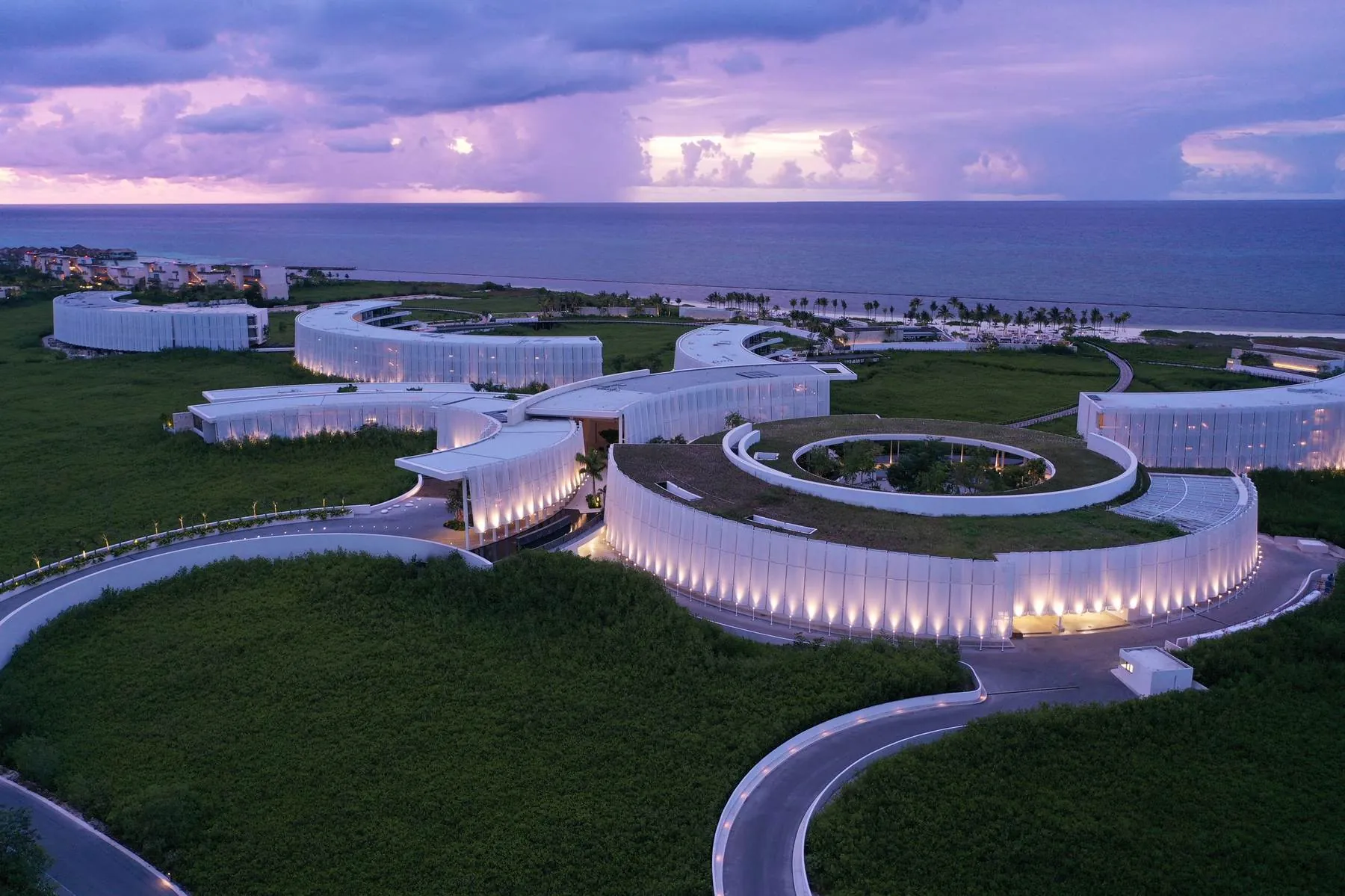 St. Regis Kanai Resort aerial view